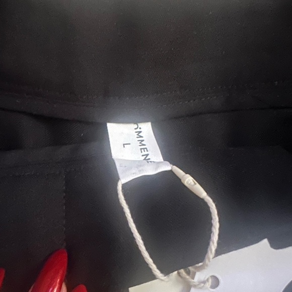 Commense Plain Drawstring Wide-Leg Pants - Picture 9 of 9